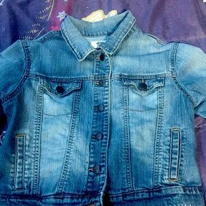 old navy jean jacket 14 XL regular standard